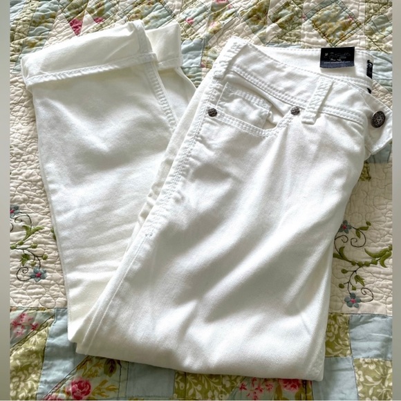 Suki capri white capris size 29 NWT - Picture 2 of 5